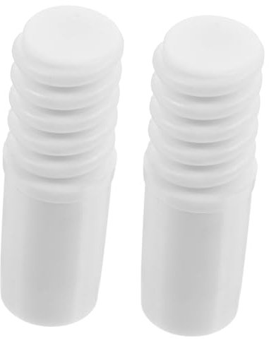MOLUCKFU 2stücke Ersatz Gewindespitze Für Besenstiel Reparatursatz Mit Kunststoff Gewinde Ende Passend Für Stangenadapter Und Reinigungswerkzeuge Für Haushalt