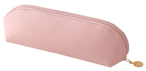 Large Travel Makeup Brush Holder, Travel Makeup Bag, Silicone Cosmetic Brushes Holder, Portable Make Up Storage, Make Up Brush Case, Soft Makeup Tools Portable Organizer for Home Office (Pink)