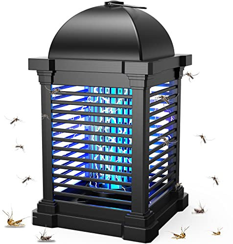 PALONE Fly Zapper 4300V 20W UV Fly Killer High-performance 2 in 1 Fly Trap Indoor and Outdoor Multifunctional, Bug Zapper IPX4 High-grade Waterproof Mosquito Killer Lamp for Mosquitoes Wasps Flies