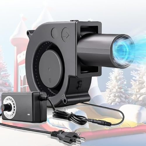 220 V radialfläkt med hastighetsregulator, 12 V justerbar kylfläkt med luftutlopp