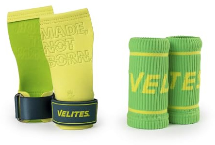 Velites 1 paio di guanti professionali per cross training o ginnastica, adatti per qualsiasi superficie, uso con magnesio.