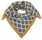 Zwillingsherz Dreieckstuch Stola Schal mit Kaschmir und Wolle für Damen Mädchen Jungen Kinder - Hochwertiges Cashmere Halstuch im Karo Muster Motiv - Damenschal für Sommer Herbst Winter
