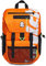 Invicta Rucksack, JOLLY X Umweltfreundlicher Tagesrucksack, Für Büro, Ausflüge & Pendeln, Für Uni, Sport, Freizeit, mit seitlichen Taschen & 15,6'' Laptopfach, italienisches Design, orange