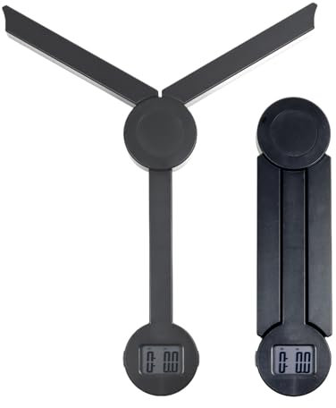 Portable Food Scale Travel Scale for Food, Small Folding Digital Kitchen Scale for Food, Collapsible Mini Pocket Scale Grams and Ounces, Ideal for Diet Calorie Control Compact Kitchen, Tripod White