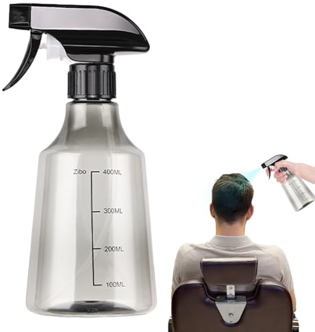 Rechory Empty Spray Bottles,Pet Care Water Spray Bottle - Adjustable Nozzle 500ml Empty Container for Kitchen Degreasing Plant Care Gardeners Home Cleaning