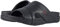 Fitflop Men's Freeway Pool Slide in Leather Open Toe Sandals, Black (Black), 10 UK (44 EU)