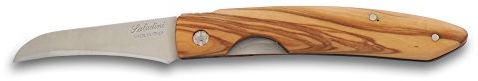 COLTELLERIA SALADINI COLTELLO DA FUNGHI da collezione storico artigianale a lama forgiata Corno di bufalo
