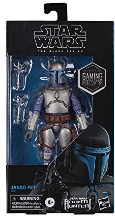 Star Wars The Black Series Gaming Greats Jango Fett Figure GameStop Exclusive 15 cm Bounty Hunter Figure, from 4 Years