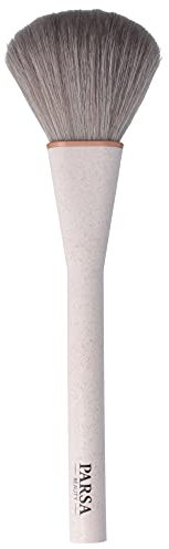 PARSA Beauty Nature Love Make up Pinsel aus Weizenstroh – Veganer Schminkpinsel zum ebenmäßigen Auftragen von Make-up – Foundation Pinsel mit extra weichem Pinselkopf aus Synthetikhaar