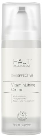 HAKA Vitamin Lifting Creme, 50ml, Anti-Aging Gesichtspflege, mit Hyaluronsäure und Vitamin E, Anti-Falten, feuchtigkeitsspendend, revitalisiert die Haut, vegan