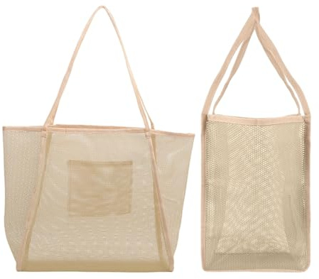 JOZMMZEOOA Sac de Plage Grand Sac Fourre-Tout pour Femme à Bandoulière Personnalisé pour Sac de Plage Femme Réutilisable, Tote Bag Convient pour Les Pique Niques, le Fitness, Les Voyages (Kaki)