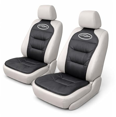 Auto Accessori Lupex - Set 2 Coprisedili Anteriori Universali, Nero, Protezione Salva Sedile Auto per Lato Guida e Passeggero, Anti Macchia e Anti Graffio