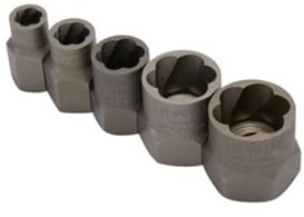 IRWIN Set of 5 Bolt Grip Sockets - 5/16 (8 mm) - 10 mm - 13 mm - 11/16 - 3/4 (19 mm)