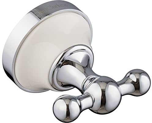 PaulGurkes Nostalgie Retro 2er Handtuchhaken Halterung Bad Accessoires Landhausstil Badaccessoires Set