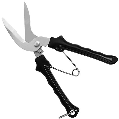 Belle Vous Hochleistungs Schneiderschere Stoffschere/Teppichschere - 20,5 cm Mehrzweckschere - Scharfe Schere aus Edelstahl für Teppich, Pappe, Stoff, Leder, Metalldraht und Mehr