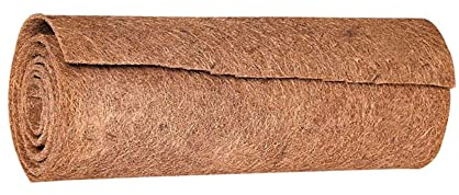 0,5 x 2 m Kokosnöt hängande korgfoder kokosnöt odling matta trädgårdsväxt blomkruka kokosfiber matta foder rulle för uteplats behållare vägg tråg reptil matta ödla bur matta - kokosfiber matta