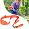 YOUSHARES Strimmer Harness - Mower Harness Strap Trimmer Shoulder Strap Nylon Belt for Brushcutter & Strimmer Compatible with Most Grass Trimmer (Orange)