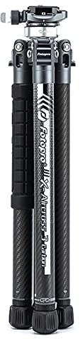 Fotopro X-Aircross 3 Lite kulhuvud kolfiber utdragbart stativ resestativ (grå)