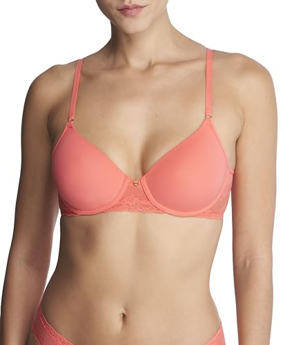 Natori Women's Bliss Perfection Contour Underwire Bra, Papaya, 32B