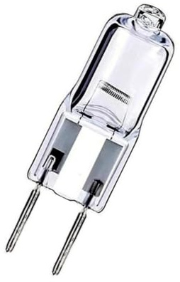 BULBEAWICK GY6.35 Double-Pin Base Marine Halogen Lamp Tungsten Bulb G6.35 12V-50W