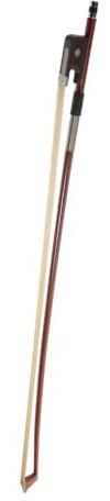 WHAMVOX Archetto per Violoncello da Studente, Legno Brasiliano e Crine di Cavallo, Suono Bilanciato, Accessorio Semplice per Principianti
