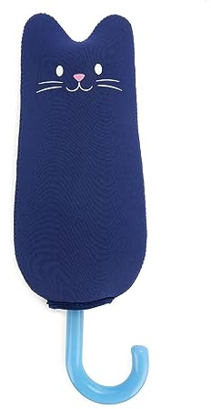 Balvi Ombrello Meowmbrella Colore Blu Ombrello per bambini Include custodia in neoprene a forma di ga
