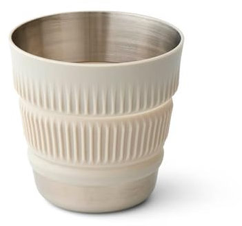 Sea to Summit Detour Stainless Steel Collapsible Mug - Falt-Becher grey