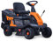FUXTEC Aufsitzmäher FX-RMR66, Rasentraktor mit eStart, Schnittbreite 66 cm, 6PS, 150 L Fangkorb, Schnitthöhe verstellbar, für große Flächen, inkl. Trichter für Seitenauswurf