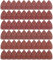 100PCS Multi Tool Sanding Pads, Black and Decker Mouse Sander Pads with 11 Holes, 40 Grit X10piece, 60/80/120/180/240/400 Grit X15 Piece, Detail Sander Compatible with Bosch Multi Sander
