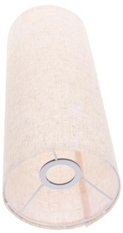 Sosoport Abat-Jour Cylindrique Moderne 15.75 Pouces Housse En Tissu Pour Lampadaires Ombrage Tambour Décoratif Pour Salon Chambre