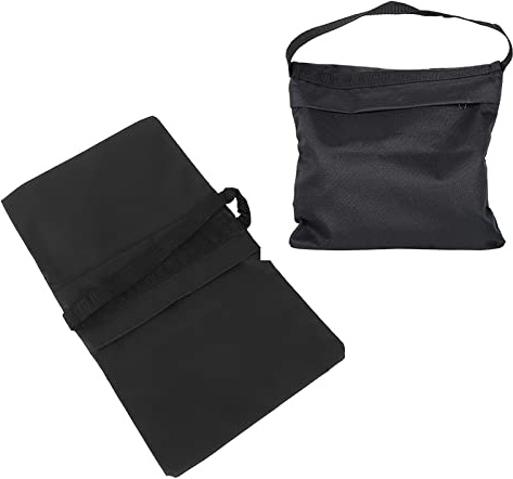 Jonlaki 2PCS Set Fillable Sandbags for Photo Video Studio Light Stand and Tripod Equipment