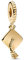PANDORA Moments Schulabschluss-Mütze Charm-Anhänger mit vergoldeter Metalllegierung Moments Collection, kompatibel Moments Armbändern, 761892C00