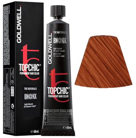 GOLDWELL Topchic 8N@KK Light Blonde Intense Copper tb 60ml