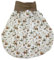 Lilakind“ Baby Musselin Strampelsack | Kleinkind Musselin Schlafsack | Made in Germany Creme Waldtiere 0-6 Monate
