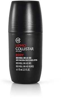 Collistar Herren Deodorant Deo Roll-On 48 Stunden, Antiflecken, Aktiver Langzeitschutz, Ohne Alkohol, Intensive Frische, 75 ml