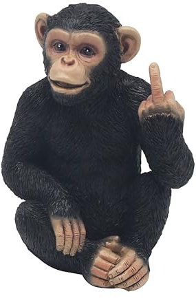 Lesser & Pavey Cheeky Monkey Home Decor Figurines & Ornaments For Home & Office | Decorative Accessories Statues For Indoor & Outdoor | Lovely Gifts for Women & Men