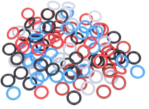 GMBYLBY 100 Pieces Multi Color Pigeons Marker Rings Ideal For Enthusiasts And Professional Breeders
