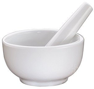 Küchenprofi Porzellan-Mörser 9cm mit Stössel