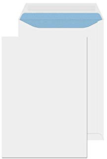 A5/C5 Self Seal White Pocket Envelopes 229x324mm, 90 GSM, No Window