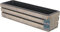 KOTARBAU® Holzblumenkasten mit Kunststoffeinsatz 60 x 18 x 15 cm Grau Blumentopf Pflanzkasten