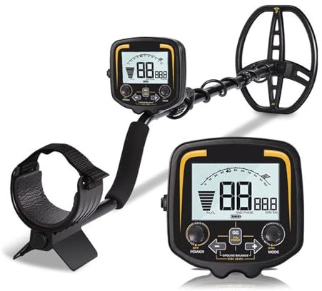 Rilevatore di metalli, TX-850 Metal Detector sotterraneo Profondità 2,5 m Scanner Cerca Finder Gold Detector Tesoro Pinpointer 11 pollici Leggero