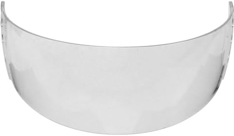 Zerodeko Visière de Casque de Hockey antibuée – Visière Transparente Anti-Rayures, Coupe Droite, pour Casque de Hockey sur Glace – Intérieur antibuée pour Hommes et Femmes
