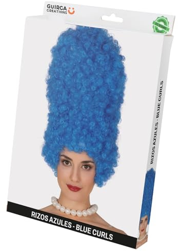 Guirca - Parruca ricci in scatola, taglia unica (4089.0)