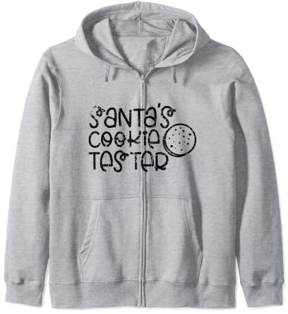 Testeur de biscuits de Noël amusant vintage Sweat à Capuche