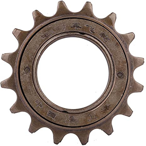 Rueda Libre De Bicicleta De Una Sola Velocidad, Piñón De Casete De Rueda Libre De Bicicleta De 16 Dientes Accesorio De Repuesto De Bicicleta De 16T De Una Velocidad Para Bicicleta De Carretera