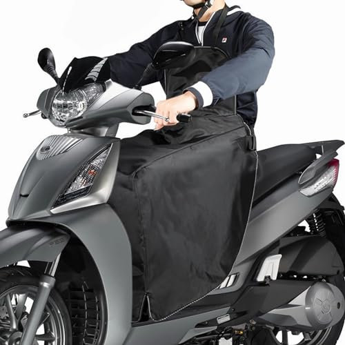 Wocemo Scooter Tablier Couvre,Protection Tablier Couvre Jambe Scooter,Housse Moto Épaisse Coupe-Vent,Protège Jambes Et Genouillère en Hiver pour Conducteur,100% imperméable à l’Eau