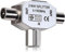 Digital Signal Antenna Splitter, 1 Female to 2 Male TV Aerial Coax Splitter, TV Aerial Splitter Aerial Adapter Connector, Compatible with Cable TV Antenna, Shielded Metal Housing