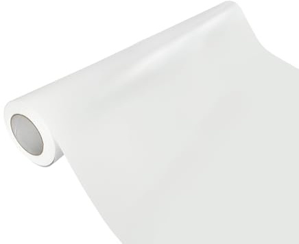 DecoMeister Vinilo para Coche 100x300 cm - Película de Vinilo Autoadhesiva Antiburbujas y Termoformable - Lámina de Wrapping para Automóviles y Muebles - Protección UV y Antirrayas - Blanco Mate FT6