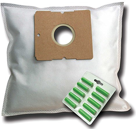 10 Staubsaugerbeutel + 10 Duftstäbe geeignet für SWITCH ON VC-A401 - kompatibel zu Swirl Y101 Y 101