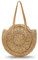 Pahajim Sac de Paille Sac de Plage Femme Tricotage à la Main Style Boho Grande Sac Femme Ete pour les Voyages, les Vacances, le Shopping